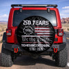 We The People American 250th Anniversary Liberty Spare Tire Cover