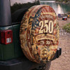 Celebrating Patriotic 250 Years of Freedom USA Spare Tire Cover