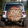 Celebrating Patriotic 250 Years of Freedom USA Spare Tire Cover