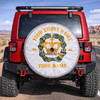 Custom Order of The Amaranth Symbol Floral White Colorful Spare Tire Cover