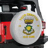 Customized Name, Court and Number HOJ Heroines of Jericho Spare Tire Cover