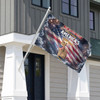 Custom Pets Photo Celebrating 250 Years US Freedom House Flag