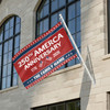 Personalized Celebrating 250th America Anniversary Freedom House Flag