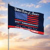 Customized Family Name America 250th Anniversary Freedom House Flag