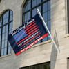 Customized Family Name America 250th Anniversary Freedom House Flag