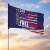 Customized Family Name Modern America 250 Years of Freedom House Flag