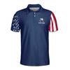 Custom Your Name And Team US Flag Pickleball Men's Polo Shirt S-5XL