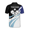 Customized Pickleball Wave Name and Team Men's Polo Shirt S-5XL