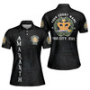 Custom Name Court Order of the Amaranth OES Freemasonry Women's Polo Shirt Size S-5XL