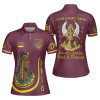 Custom Name DOI Daughters Of Isis PYRAMID QUEEN Shriners Aeaonms Women's Polo Shirt Size S-5XL