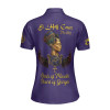Personalized Court Name DOI Queen of Eternity Shriners AEAONMS 3D Women Polo Shirt Size S-5XL