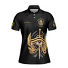 Personalized Court Name DOI Queen of Eternity Shriners AEAONMS 3D Women Polo Shirt Size S-5XL