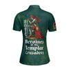 Personalized Guild Name HOTC Heroines of the Templar Crusades 3D Women Polo Shirt Size S-5XL