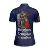 Personalized Guild Name HOTC Heroines of the Templar Crusades 3D Women Polo Shirt Size S-5XL