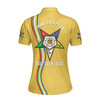 Custom Chapter Name OES Order of the Eastern Star Sistar Freemasonry Women's Polo Shirt Size S-5XL