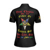 Custom Chapter Name OES Order of the Eastern Star Masonic The light connection 3D Women Polo Shirt Size S-5XL