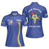 Custom Name OES Order of the Eastern Star Sistar Freemasonry Women's Polo Shirt Size S-5XL