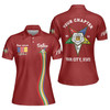 Custom Name OES Order of the Eastern Star Sistar Freemasonry Women's Polo Shirt Size S-5XL