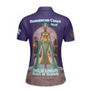 Personalized Court Name DOI Egyptian Ancient Goddess All Seeing Eye 3D Women Polo Shirt Size S-5XL