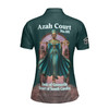 Personalized Court Name DOI Divine Ruler Shriners AEAONMS 3D Women Polo Shirt Size S-5XL