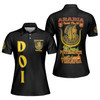 Personalized Court Name DOI Daughters Of Isis Shriners AEAONMS 3D Women Polo Shirt Size S-5XL