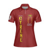 Personalized Court Name Order of the Cyrene Crusaders Freemason 3D Women Polo Shirt Size S-5XL