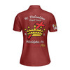 Personalized Court Name Order of the Cyrene Crusaders Freemason 3D Women Polo Shirt Size S-5XL