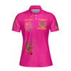 Custom Name DOI Daughters Of Isis Orange Queen Shriners Aeaonms Women's Polo Shirt Size S-5XL