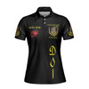 Custom Court Name Imperial Court Pyramid Egyptian Queen Patriotic Women's Polo Shirt S-5XL