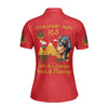 Custom Court Name Imperial Court Pyramid Egyptian Queen Patriotic Women's Polo Shirt S-5XL