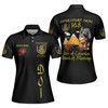 Custom Court Name DOI Daughters Of Isis Pyramid Egypt Queen Shriners Aeaonms Women's Polo Shirt Size S-5XL