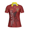 Customized Name Order Of The Eastern Star OES A PHAmily Affair - The Light Connection 3D Women's Polo Shirt