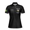 Customized Name Order Of The Eastern Star OES Permissiom To Shine Fatal Diva 3D Women's Polo Shirt Size S-5XL