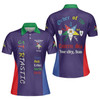 Customize Name OES Order of the Eastern Star Pentagon Down 1850 Electa Adah Ruth Esther Martha Freemasonry 3D Women's Polo Shirt Size S-5XL