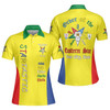 Customize Name OES Order of the Eastern Star Pentagon Down 1850 Electa Adah Ruth Esther Martha Freemasonry 3D Women's Polo Shirt Size S-5XL