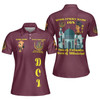 Custom Name DOI Daughters Of Isis DAUGHTERS TEMPLE Scene Shriners Aeaonms Women's Polo Shirt Size S-5XL