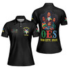 Custom Name OES Sistar Order Of The Eastern Star Women's Polo Shirt Size S-5XL