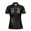 Custom Name DOI Daughters Of Isis Orange Queen Shriners Aeaonms Women's Polo Shirt Size S-5XL