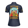 Custom Name DOI Daughters Of Isis Orange Queen Shriners Aeaonms Women's Polo Shirt Size S-5XL