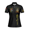 Custom Name DOI Daughters Of Isis ISIS WINGS Out Shriners Aeaonms Women's Polo Shirt Size S-5XL