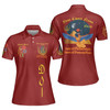 Custom Name DOI Daughters Of Isis ISIS WINGS Out Shriners Aeaonms Women's Polo Shirt Size S-5XL
