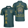 Custom Name Freemasonry 357 Prince Hall Mason 3D Men's Polo Shirt S-5XL