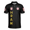 Custom Chapter Name Holy Royal Arch Masonic Keystone York Rite Freemasonry 3D Men's Polo Shirt S-5XL