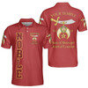 Custom Temple Name Shriners Noble Mystic Ancient Style 3D Men's Polo Shirt S-5XL