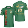 Custom Temple Name Shriners Noble Mystic Ancient Style 3D Men's Polo Shirt S-5XL