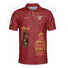 Custom Temple Name Nobles 1983 AEAONMS Warrior Sons Of The Desert Shriners Prince Hall 3D Men's Polo Shirt S-5XL