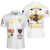 Personalized Temple Name Nobles Mystic Shrine AEAONMS Desert Pyramid Freemasonry 3D Men's Polo Shirt S-5XL