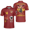 Personalized Temple Name Nobles Mystic Shrine AEAONMS Desert Pyramid Freemasonry 3D Men's Polo Shirt S-5XL