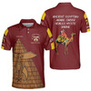Custom Your Temple Shriner Nobles Mystic AEAONMS Ancient Style 3D Men's Polo Shirt S-5XL