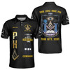 Custom Lodge Name Freemasonry I Took An Oath Smib Raise Diffferently 3D Men's Polo Shirt S-5XL